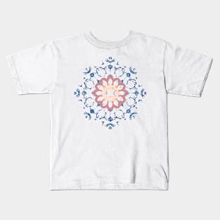 mandala Clamber drawingmandala Flutter stuffed Kids T-Shirt